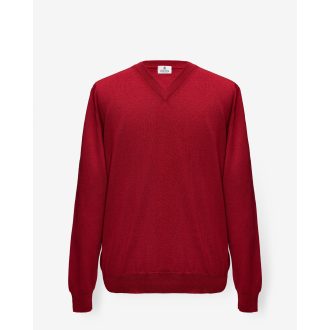 Pulover extrafin cu guler V
