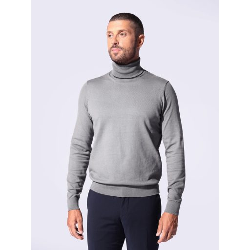 Pulover gri tip helanca