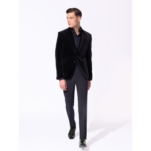 sacou negru barbati bumbac