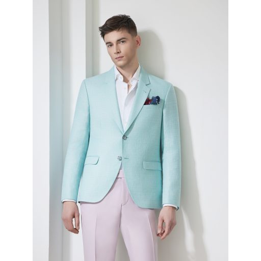 sacou verde pudrat barbati in si lana