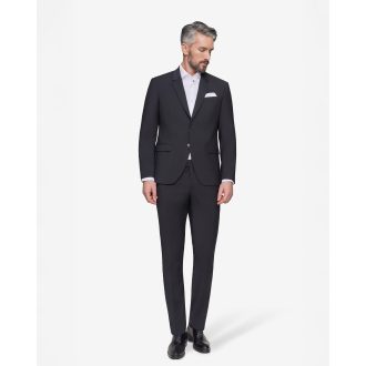 sacou clasic negru barbati