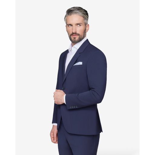 sacou bleumarin elegant barbati