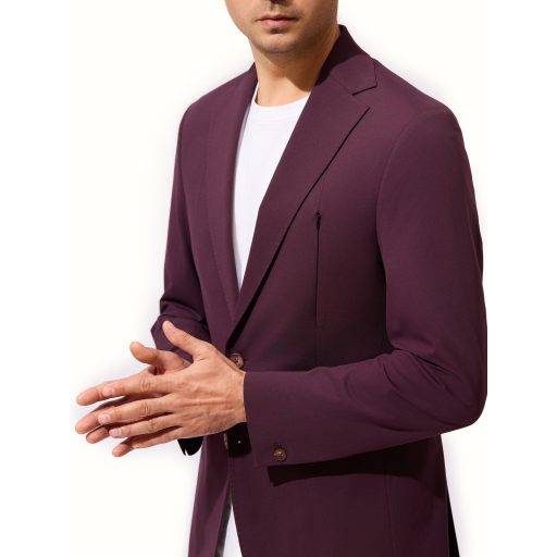 sacou tehnic barbati burgundy