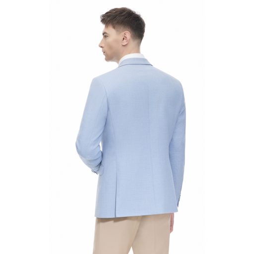 sacou bleu deschis barbati