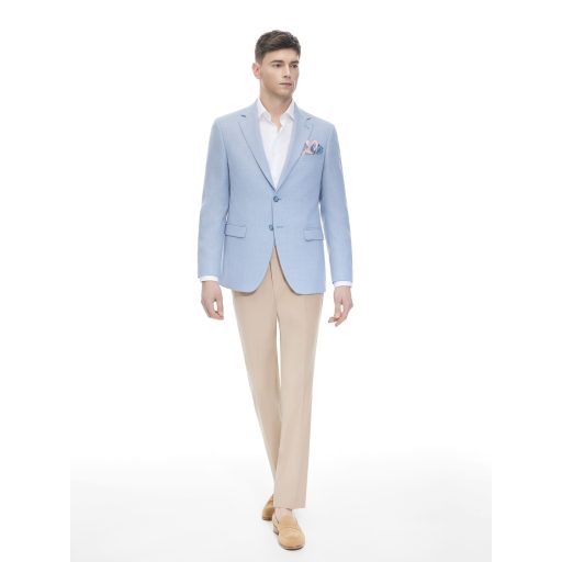 sacou bleu deschis barbati