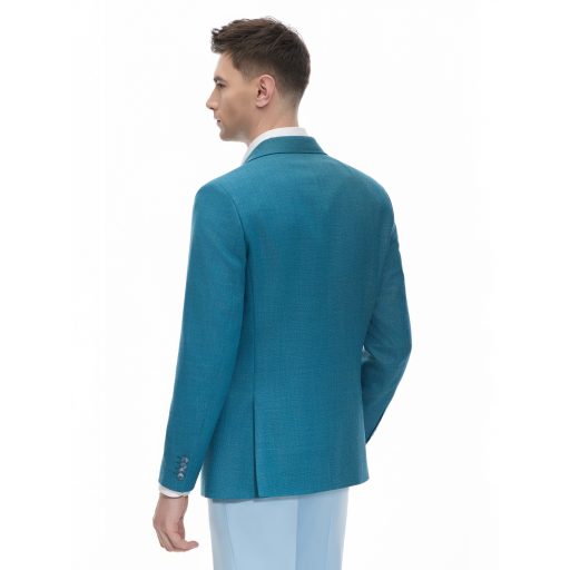 sacou turcoaz barbati