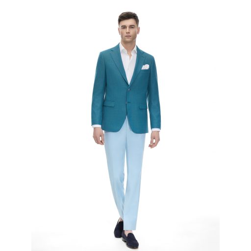 sacou turcoaz barbati