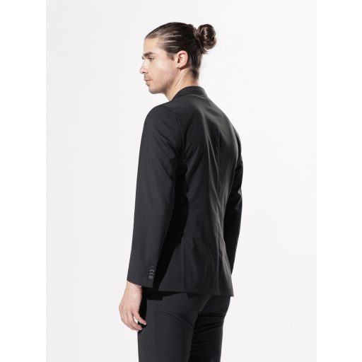 sacou negru barbati clasic elegant