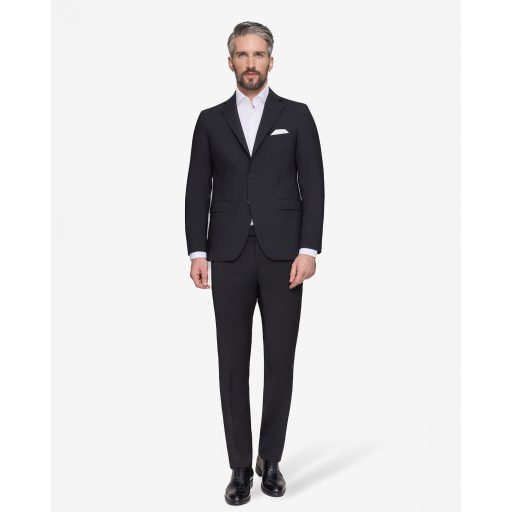 sacou negru elegant barbati