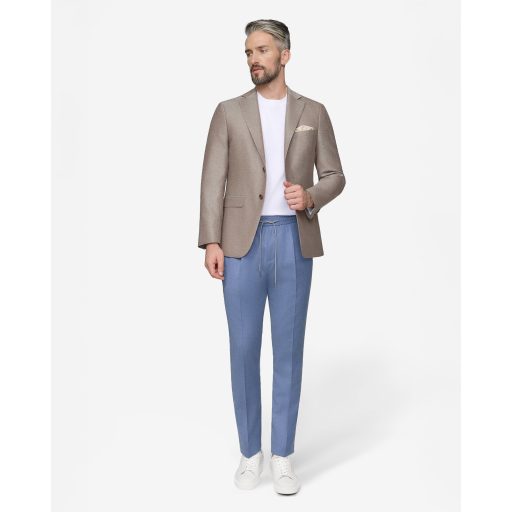 sacou barbati mocha din lana