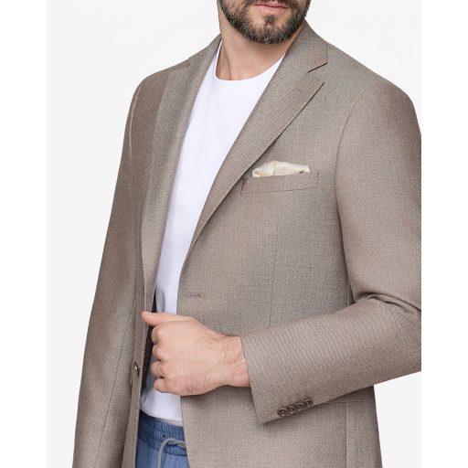 sacou barbati mocha din lana