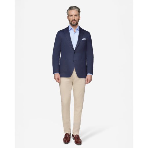 sacou bleumarin casmir elegant confortabil