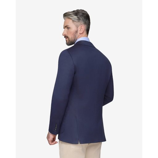 sacou bleumarin casmir elegant confortabil