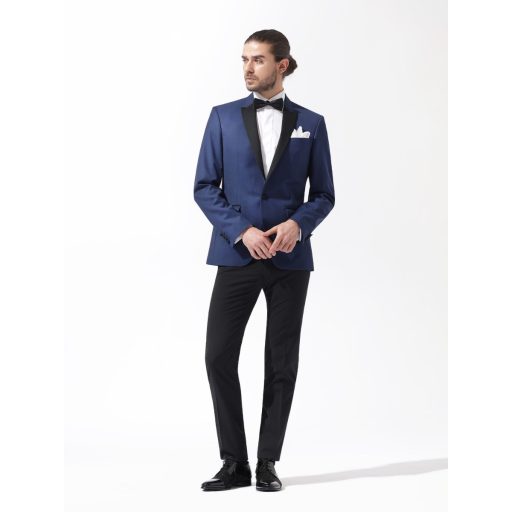 sacou smoking barbati albastru