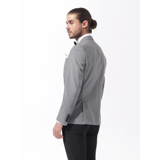 sacou smoking barbati gri