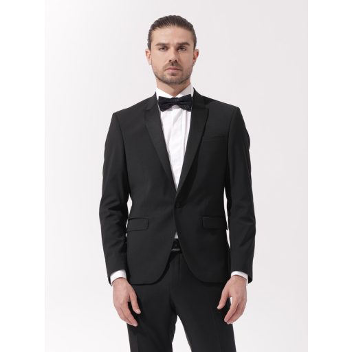 sacou smoking barbati slim fit negru