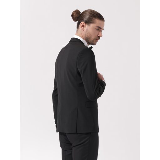 sacou smoking barbati slim fit negru