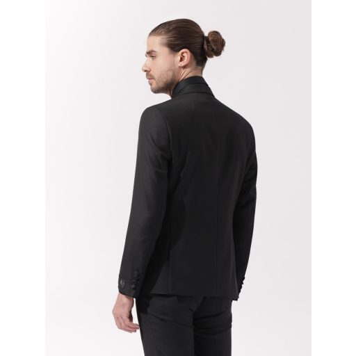 sacou smoking barbati negru de seara