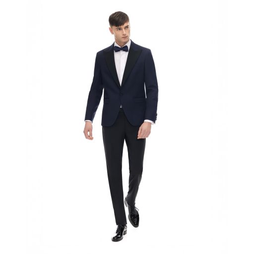 sacou smoking barbati bleumarin