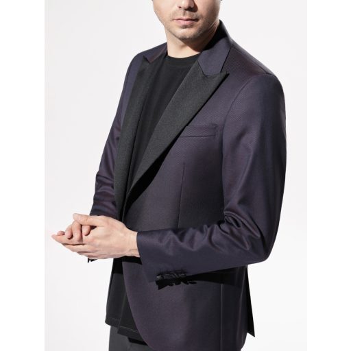 sacou smoking barbati indigo