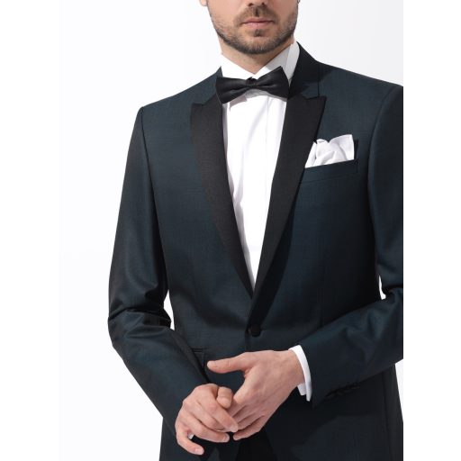 sacou smoking barbati verde inchis lana