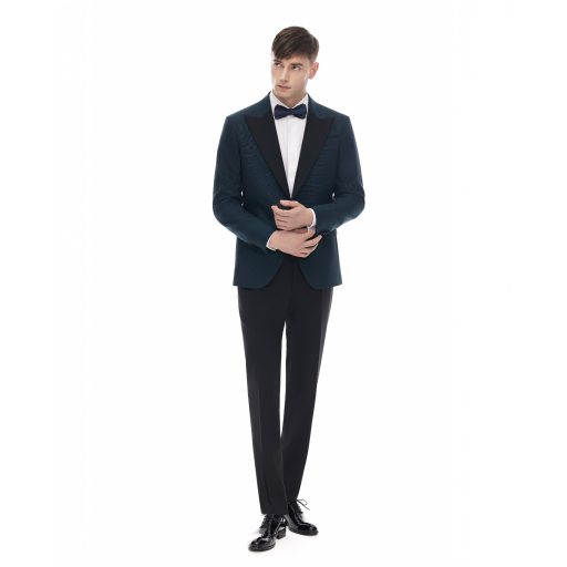 sacou smoking barbati verde inchis