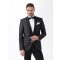 sacou smoking barbati gri antracit