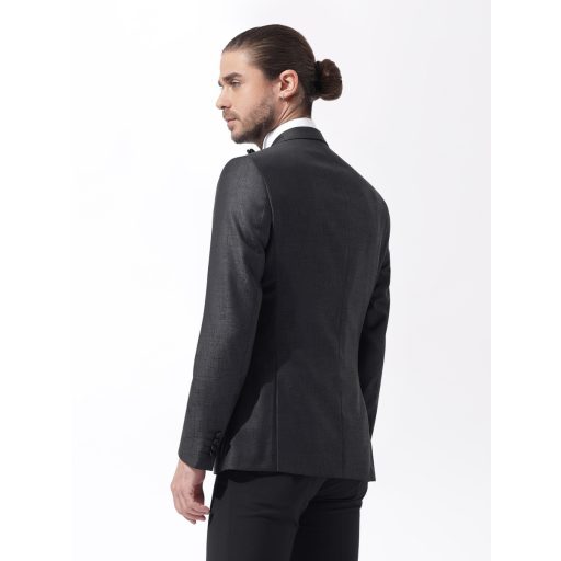 sacou smoking barbati gri antracit