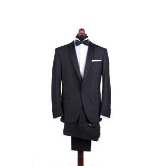 Sacou smoking negru JANTUX 