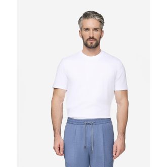 Tricou barbati alb 100% bumbac