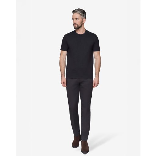 tricou negru barbati slim fit