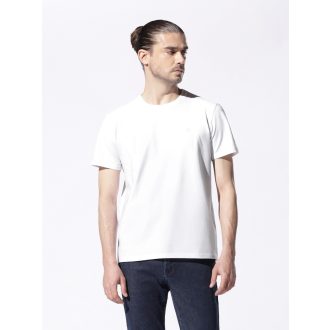 Tricou barbati alb din bumbac