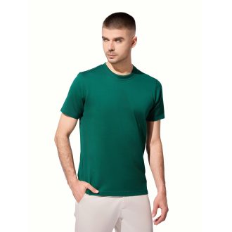 Tricou barbati verde din bumbac