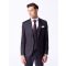 vesta costum barbati mov inchis