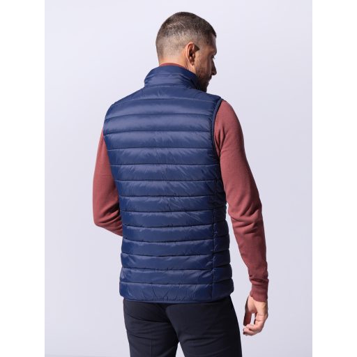 vesta barbati albastra matlasata