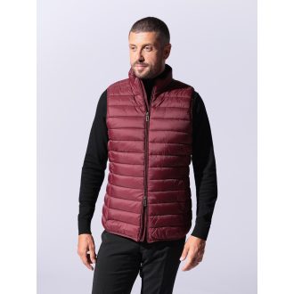 Vesta barbati eco-performance matlasata grena