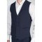 Vesta HAMILTON solid wool stretch navy